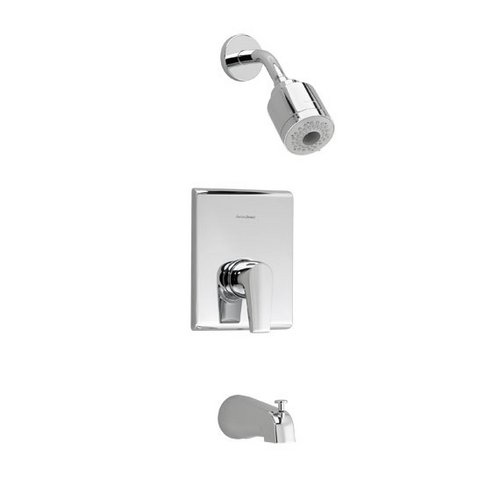 American Standard T590.508 Studio Single Handle Tub and Shower Trim Only - Polished Chrome
